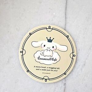 Cinnamaroll Cafe Coaster - Sanrio